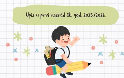 Obavijest roditeljima djece s drugih upisnih područja koji su podnijeli zahtjev za upisom u 1. razred OŠ Sesvete šk.godine 2025./2026.