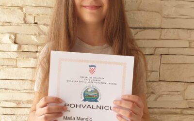 Maša na Županijskom natjecanju iz Matematike