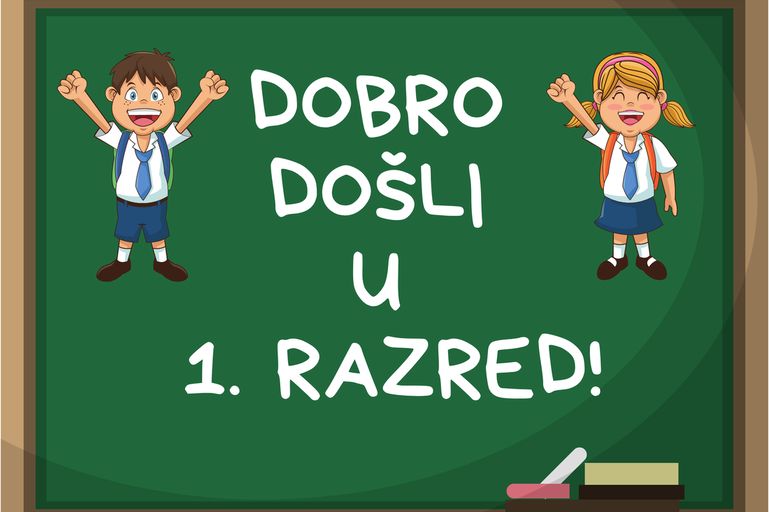 Dobro došli, dragi prvašići!