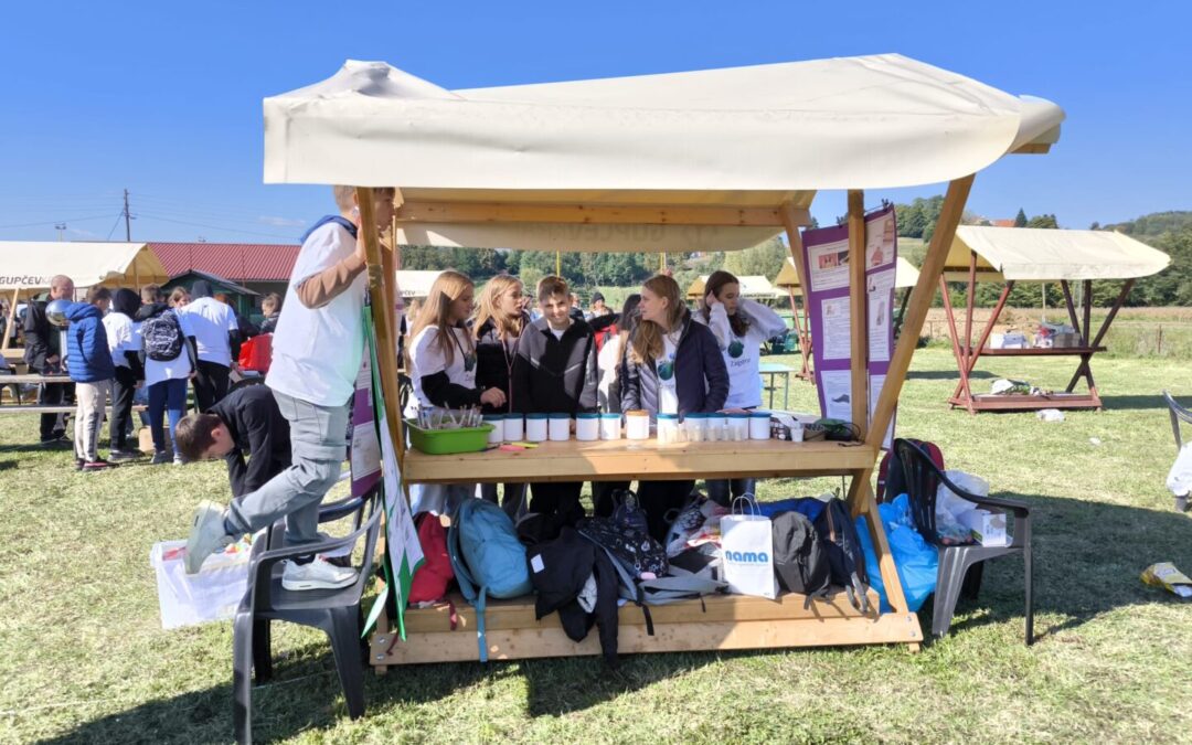 Učenici šestih i sedmih razreda kao edukatori na Znanstvenom pikniku