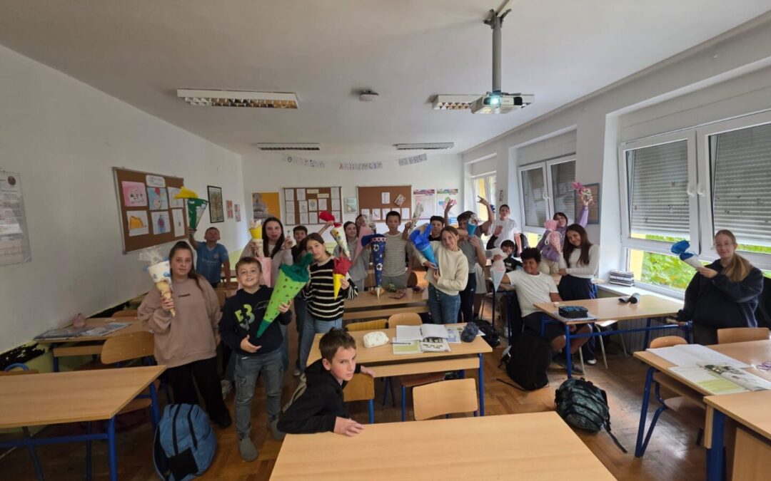 Njemački običaji u našoj školi – Schultüte u sklopu Erasmus+ projekta „Veliki cilj – mali koraci“