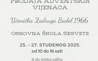 Prodaja adventskih vijenaca