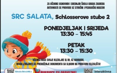 POČETAK SLOBODNOG KLIZANJA NA ŠRC ŠALATA – ODMORKO