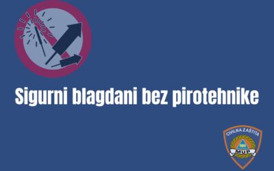 Pismo obavijesti o pirotehnici namijenjeno učenicima osnovnih i srednjih škola