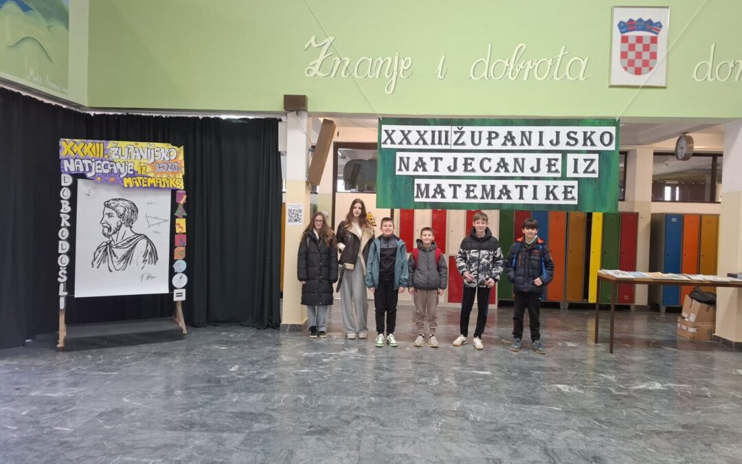 ŽUPANIJSKO NATJECANJE IZ MATEMATIKE