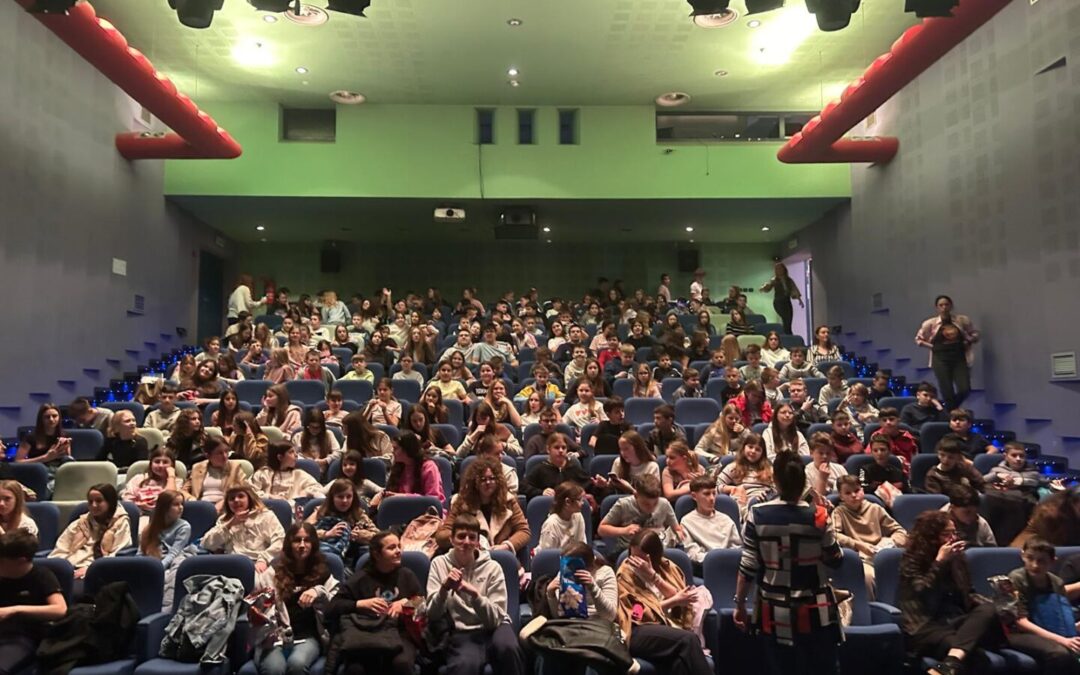 Projekcija dječjeg filma „Pozdrav s Marsa“ u kinu Sesvete