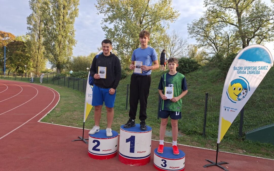 Prvenstvo Grada Zagreba u atletici za dječake 7. i 8. razreda